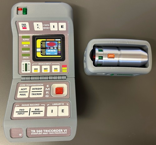 Star trek tricorder - -, 3d