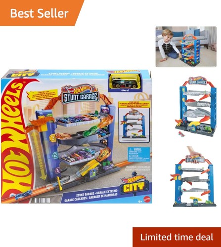 Hot wheels city stunt garage - hot,