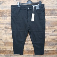M&S Cropped Black Jeans Uk 20