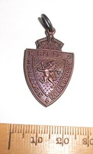 Shooting medal - Scottish Rifle Association small fob medal - bronze colour