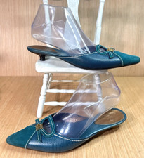 Cole Haan Teal Leather/Suede