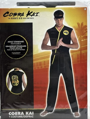 Costume cobra kai black - kai,