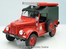 GAZ 69 JEEP MODEL FIRE UTILITY 1/43RD SIZE RUSSIAN 4X4 PMG-20 TYPE BXD Y0675J^*^