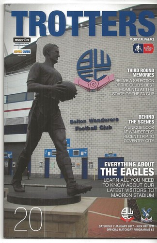 Football programme bolton - football, programme>bolton