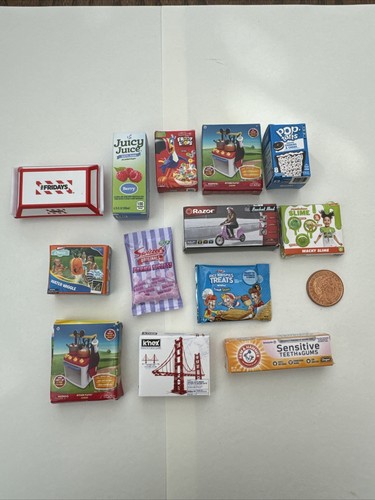 Set food toy - of, packets