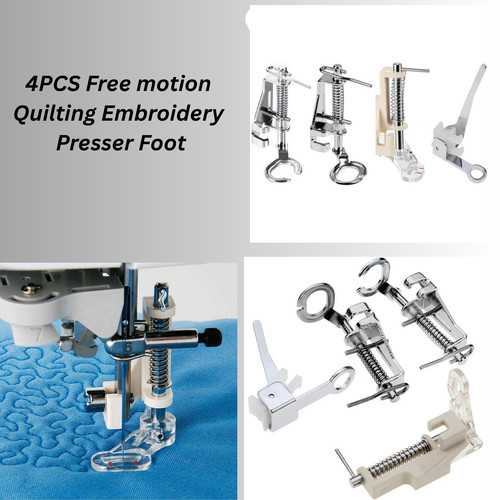 4pcs free motion quilting - 4pcs,