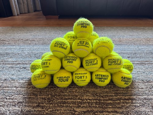 Used tennis balls - 50, (babolat