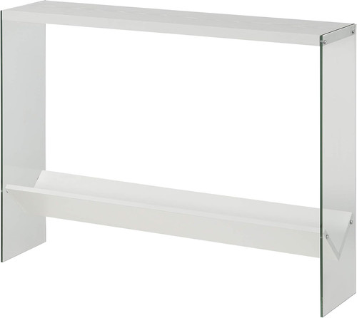 Modern soho glass console - glass,