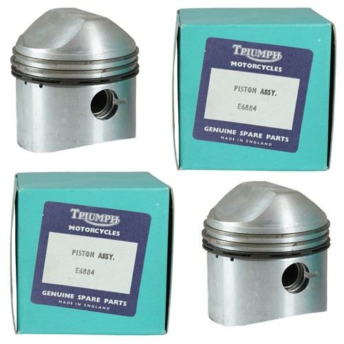 Triumph piston 500 late head - ,