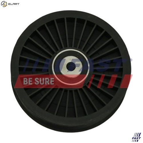 Deflectionguide pulley vribbed - deflectionguide,