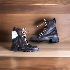 Ladies ZARA Brown Mix Combat
