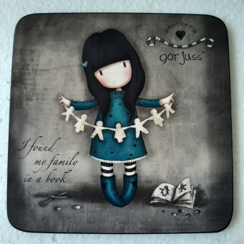 New santoro gorjuss coaster - new,