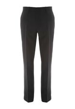 MEN'S FORMAL BLACK SLIM LEG TROUSERS 34" WAIST 33" LONG - USED