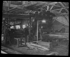 INTERIOR OF SAWMILL CANADA