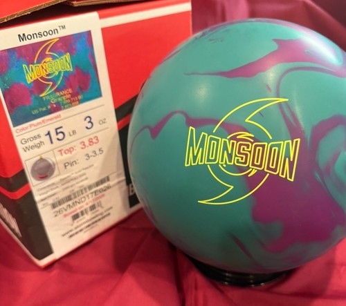 Storm monsoon 15lb nib bowling - 15lb,