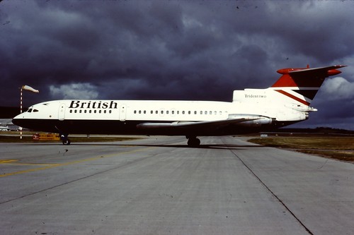 British airways hawker - british,