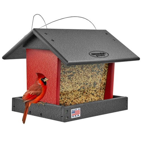 Poly hanging hopper bird - hanging,