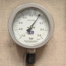 Stewart Buchanan Pressure Gauge 100mm Dial 0-0.6 Bar 1/2"BSP