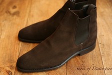 Church's Prenton Brown Suede Chelsea Boots Shoes Mens UK 8 F US 9