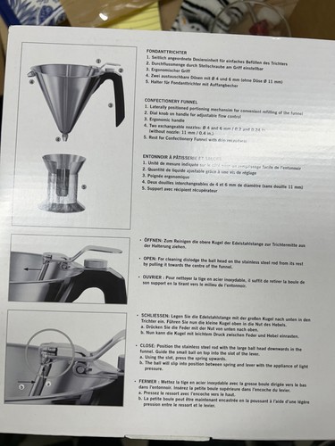 Rosle confectionary funnel - rosle,