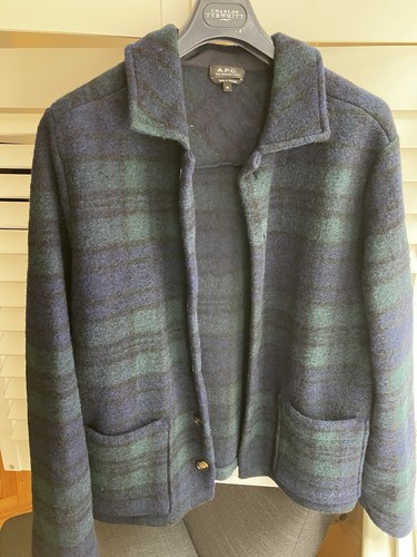 Apc check patterned buttoned - patterned,