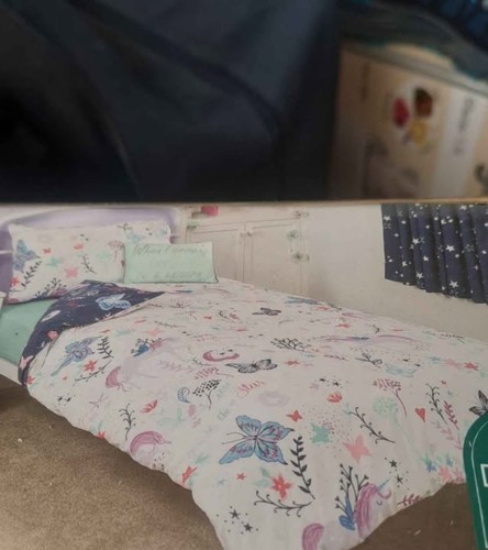 Unicorn double duvet set new - double, new.