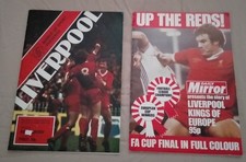 70s 2 x LIVERPOOL FC  UP THE