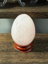 Rose quartz egg b19 - quartz,