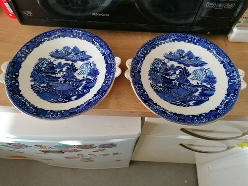 Antique blue and white - ,