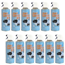12x Compressed Air Can 400ml