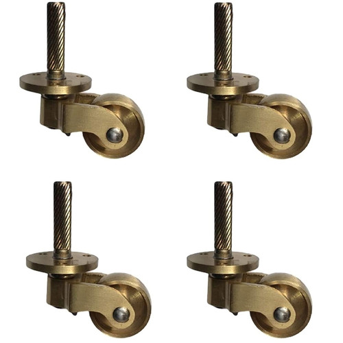 Antique solid brass - antique, caster