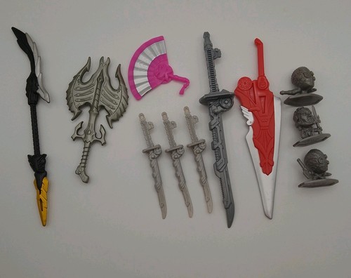 Mixed power rangers weapons - mixed,
