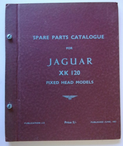 Jaguar 120 orig 1953 - xk, mkt