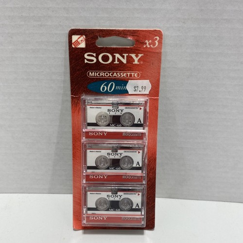 Sony microcassette 3 - sony,