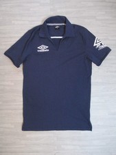 Umbro Pro Training T Shirt Mens Medium Navy Lightweight Football Drill Top Style