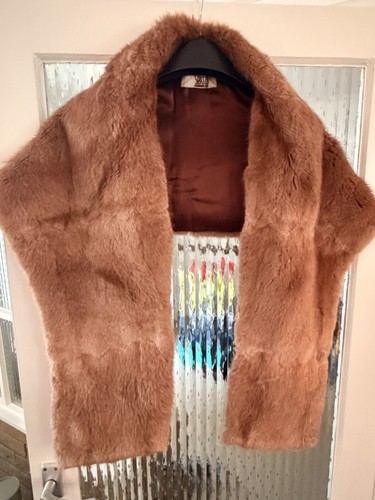 Vintage genuine fur stole - vintage,