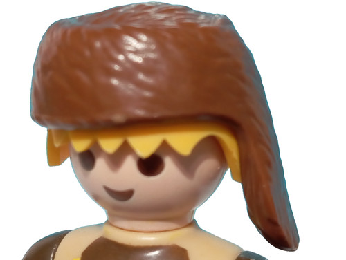 Playmobil old beaver fur hat - beaver,