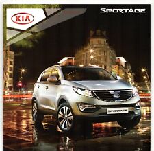 Kia Sportage 2010-12 UK Market Sales Brochure 1 2 KX-2 3 KX-3
