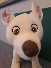 Disney Bolt Sitting Dog Disneyland Paris Park Official Soft Toy Plush 14" Tall 