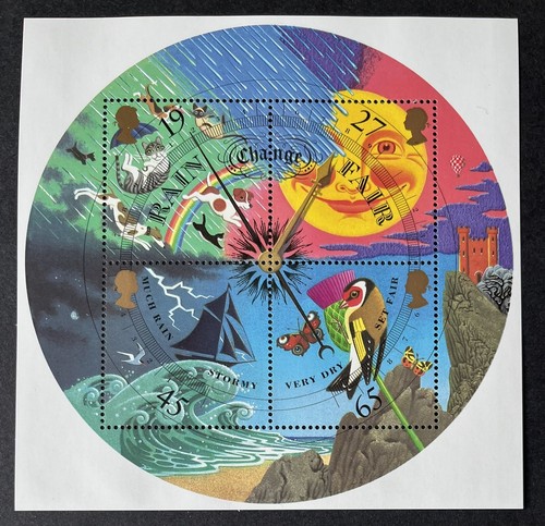 2001 mnh weather stamp mini - weather,