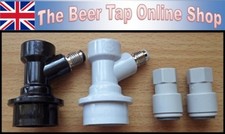 Threaded Gas+Liquid Ball Lock