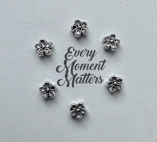 Tibetan silver flower - silver,