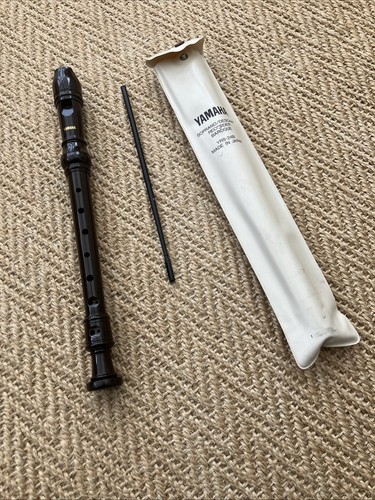 Yamaha recorder and case - case,
