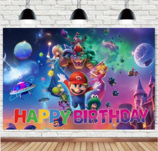 Kids Super Mario Backdrop