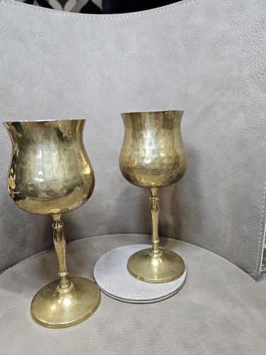 Vintage hammered gold - hammered, gold/brass