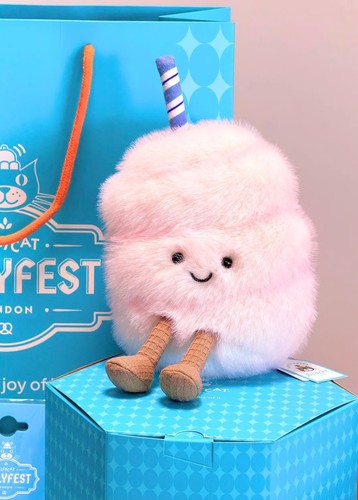 Jellycat kathrin candy floss - candy,