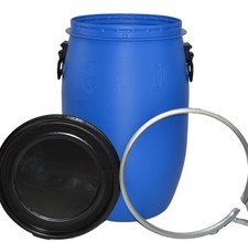 Open Top Plastic Storage Drum