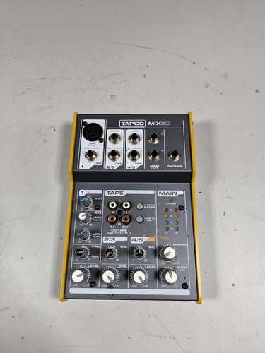 Tapco mix50 audio mixer - audio,
