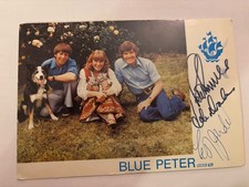 Blue Peter Signed PC Genuine