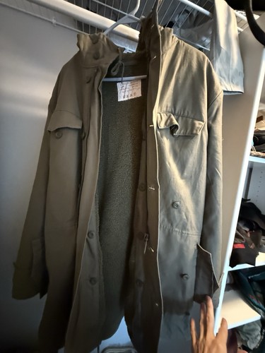 German bundeswehr gray hooded - gray,